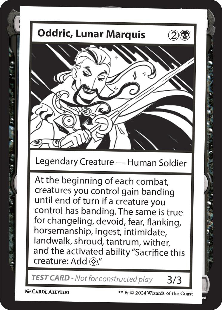 Image for Oddric, Lunar Marquis - Magic: The Gathering