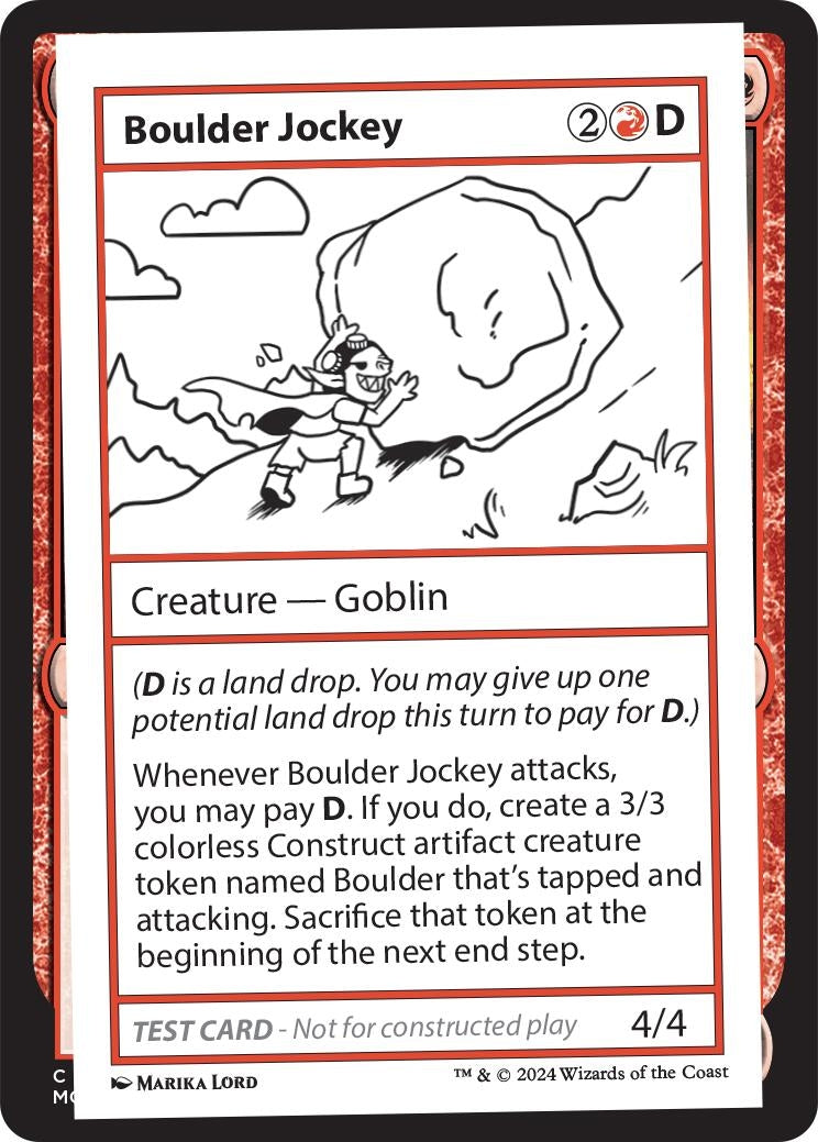 Image for Boulder Jockey - Magic: The Gathering