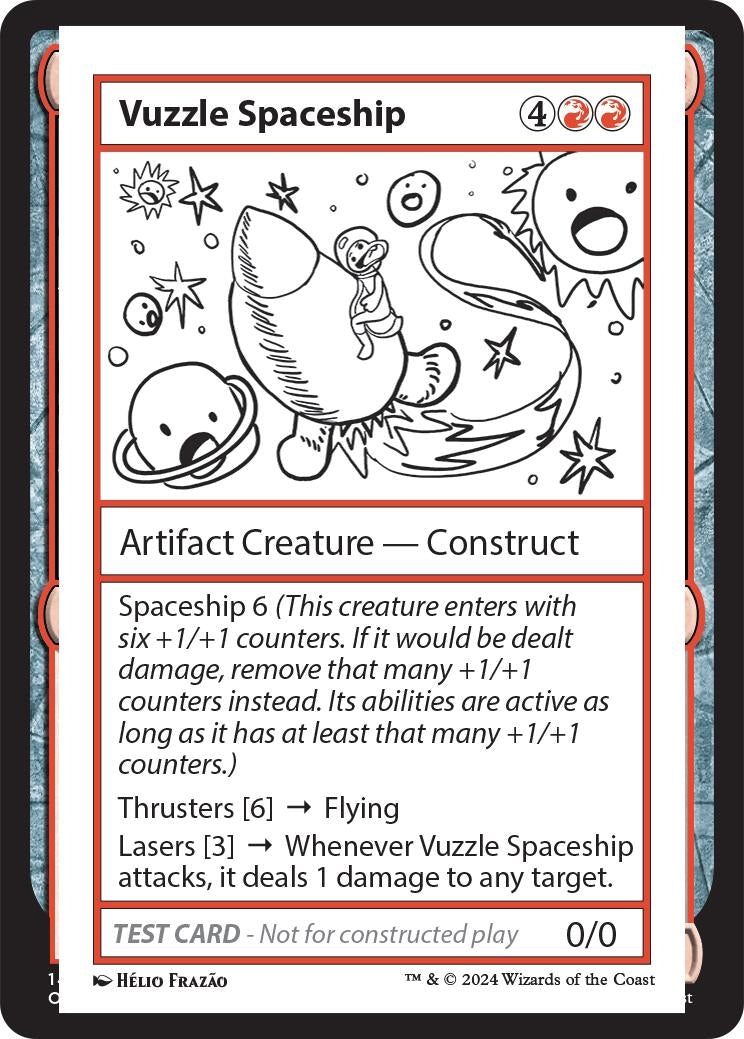 Image for Vuzzle Spaceship - Magic: The Gathering