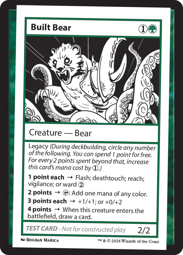 Image for Built Bear - Magic: The Gathering