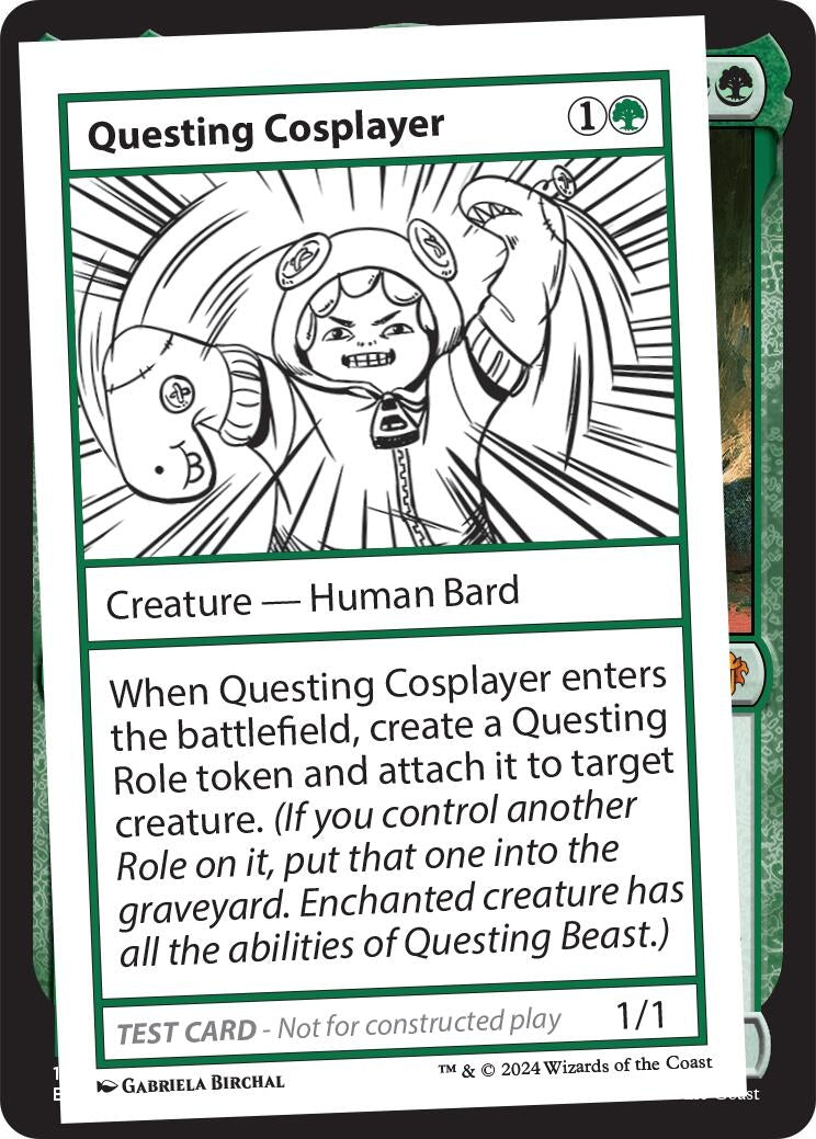 Image for Questing Cosplayer - Magic: The Gathering