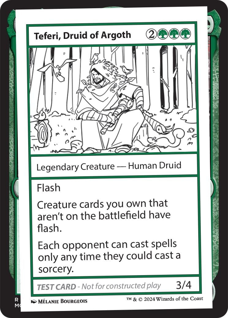 Image for Teferi, Druid of Argoth - Magic: The Gathering