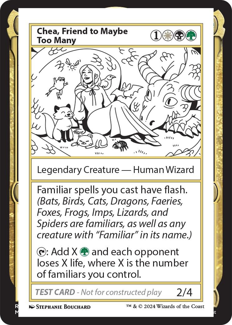 Image for Chea, Friend to Maybe Too Many - Magic: The Gathering