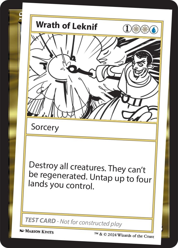 Image for Wrath of Leknif - Magic: The Gathering