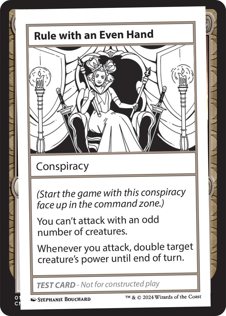 Image for Rule with an Even Hand - Magic: The Gathering