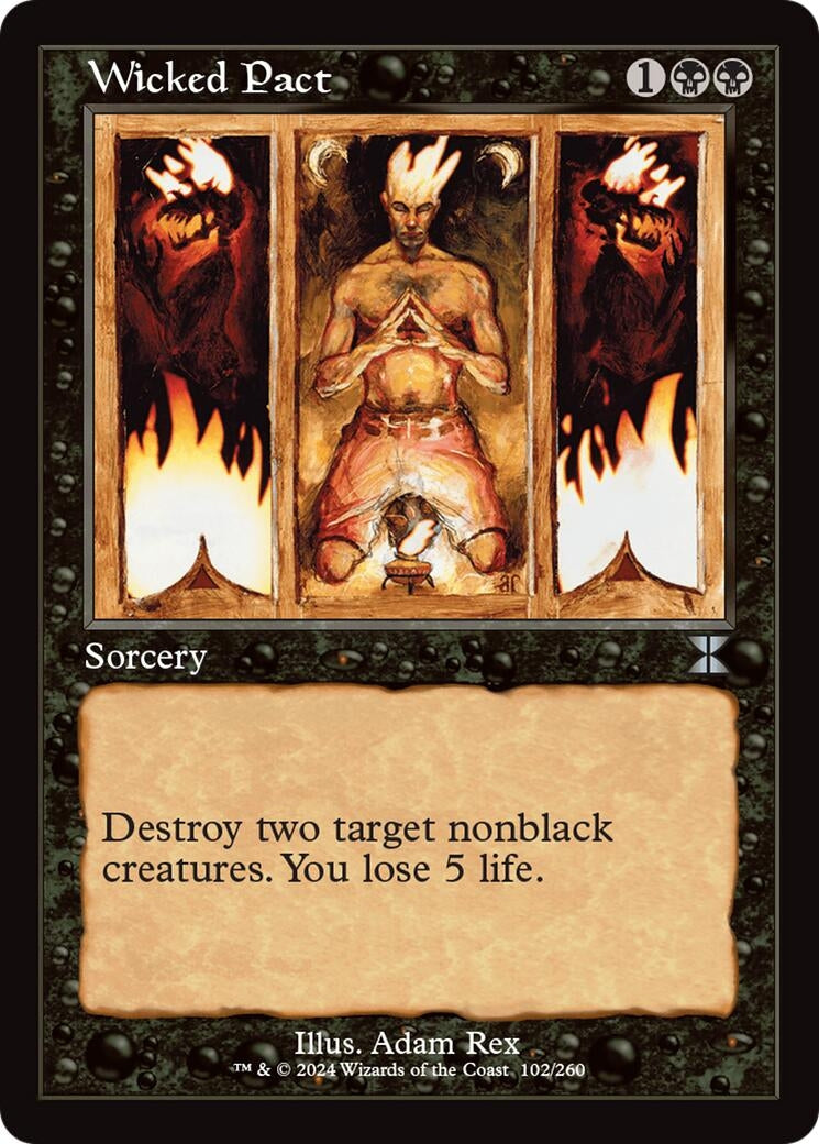 Image for Wicked Pact (102/260) (LIST) - Magic: The Gathering