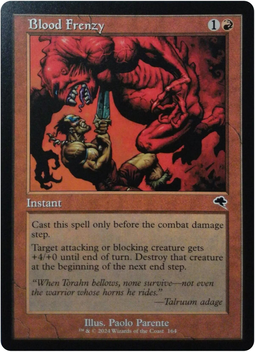 Image for Blood Frenzy - Magic: The Gathering