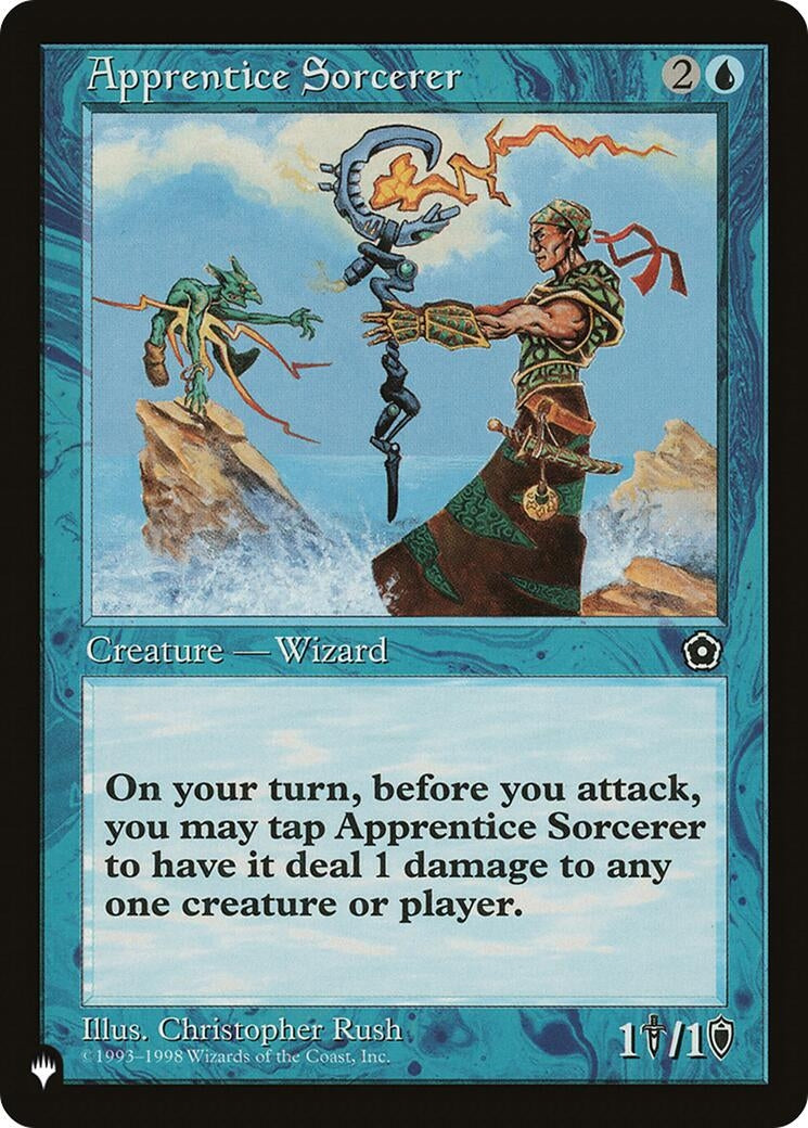 Image for Apprentice Sorcerer (LIST) - Magic: The Gathering