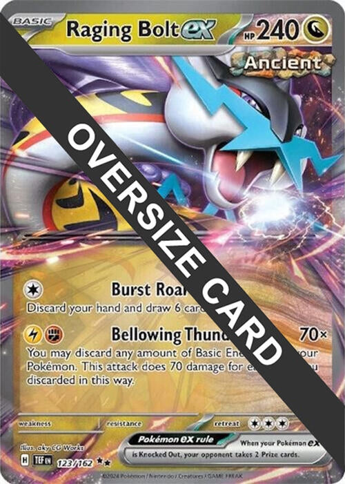 Image for Raging Bolt ex (123/162) (PR) - Pokemon