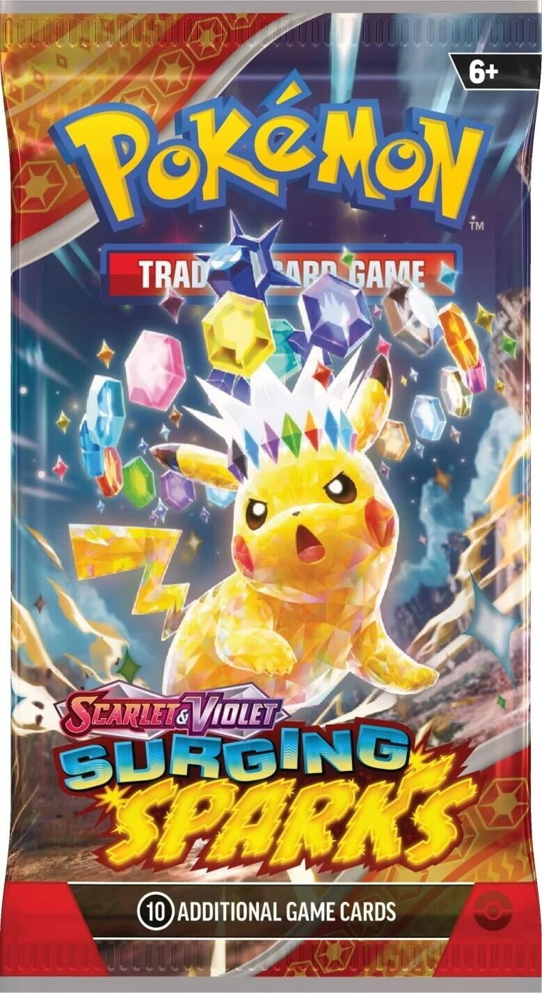 Image for Surging Sparks Booster Pack - Pokemon