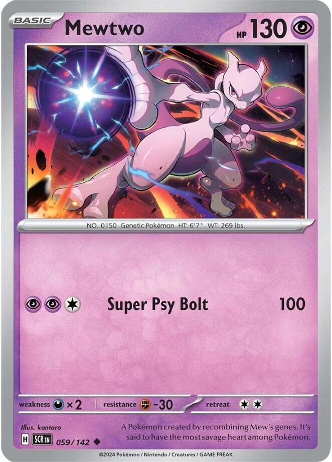 Image for Mewtwo (059/142) (SCR) - Pokemon