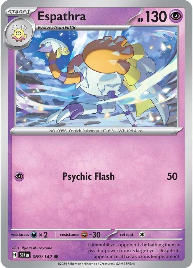 Image for Espathra (069/142) (SCR) - Pokemon