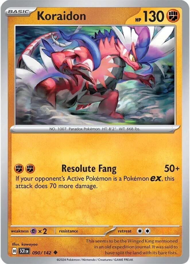 Koraidon (090/142) (SCR)