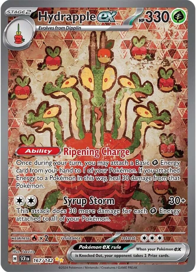 Image for Hydrapple ex (167/142) (SCR) - Pokemon