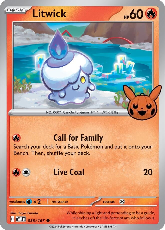 Image for Litwick (036/167) (TTBB24) - Pokemon