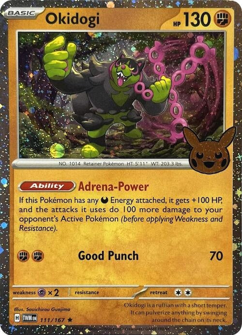 Image for Okidogi (Cosmos Holo) (111/167) (TTBB24) - Pokemon