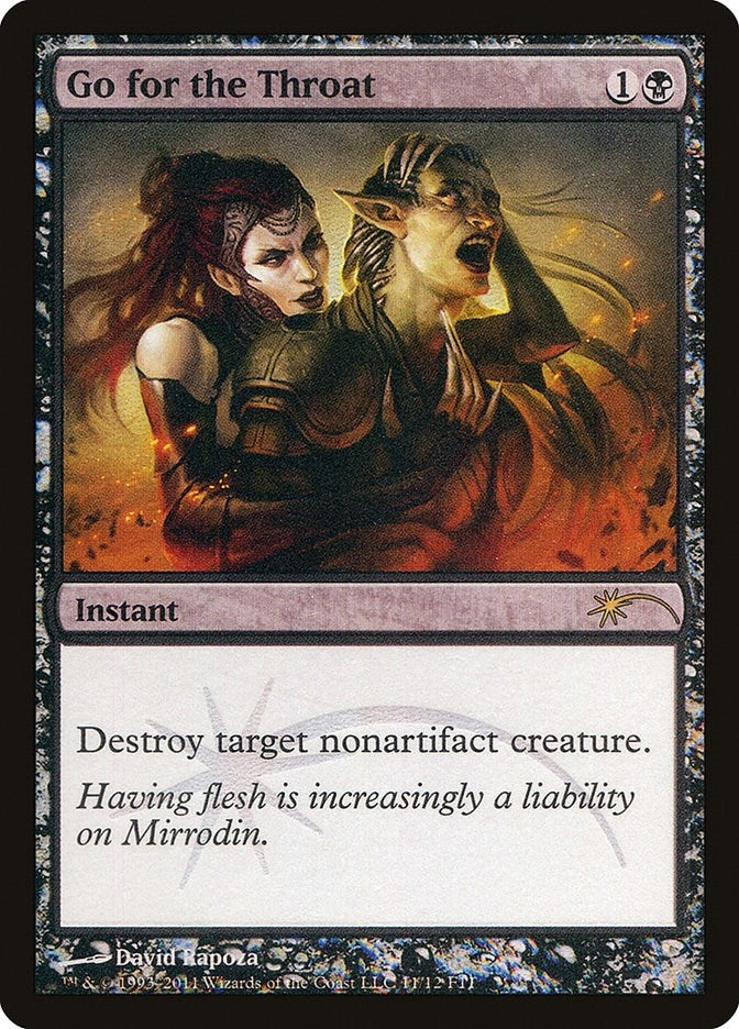 Image for Go for the Throat (11) - Magic: The Gathering