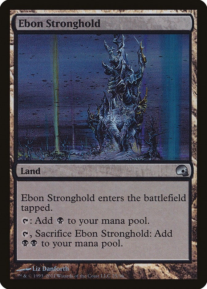 Image for Ebon Stronghold (25) (GRV) - Magic: The Gathering