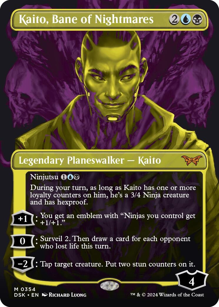 Image for Kaito, Bane of Nightmares (Showcase) (354) - Magic: The Gathering