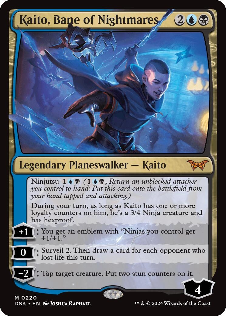 Image for Kaito, Bane of Nightmares (220) - Magic: The Gathering