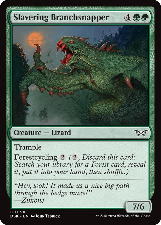 Image for Slavering Branchsnapper (198) - Magic: The Gathering