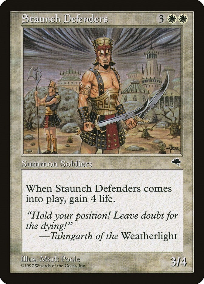 Image for Staunch Defenders (49) - Magic: The Gathering