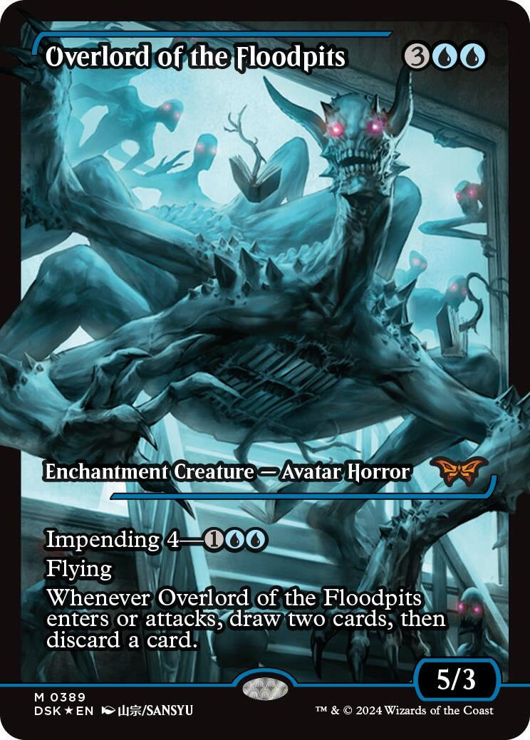 Image for Overlord of the Floodpits (Showcase) (389) - Magic: The Gathering