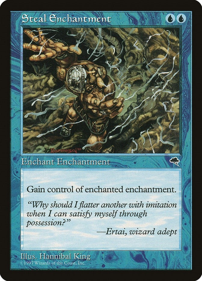 Image for Steal Enchantment (90) - Magic: The Gathering