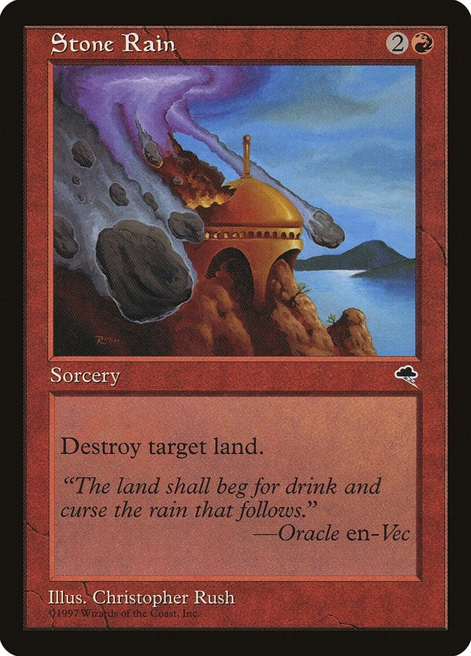 Image for Stone Rain (206) - Magic: The Gathering