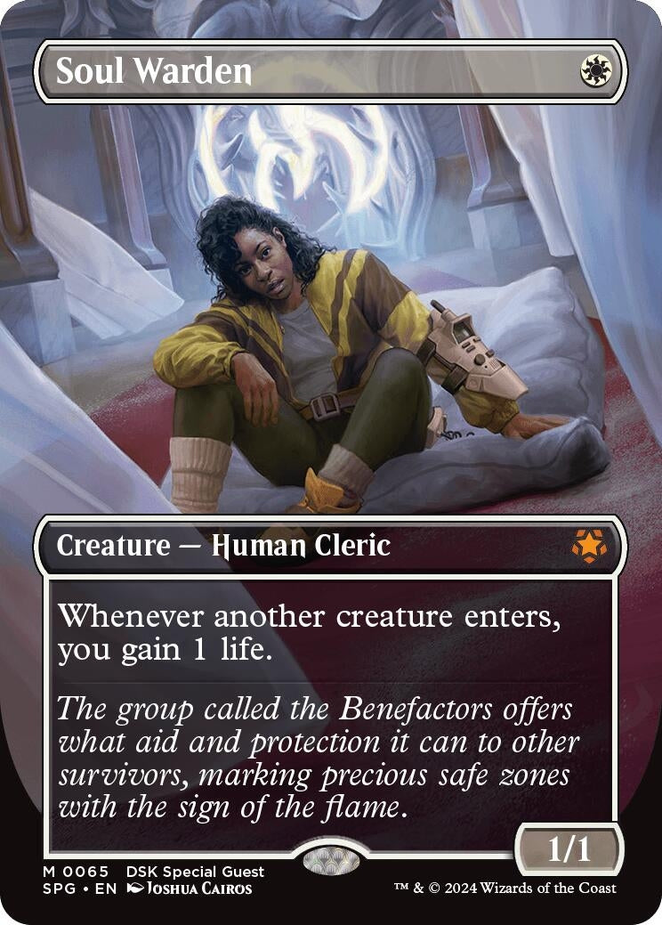 Image for Soul Warden (Borderless) (65) - Magic: The Gathering