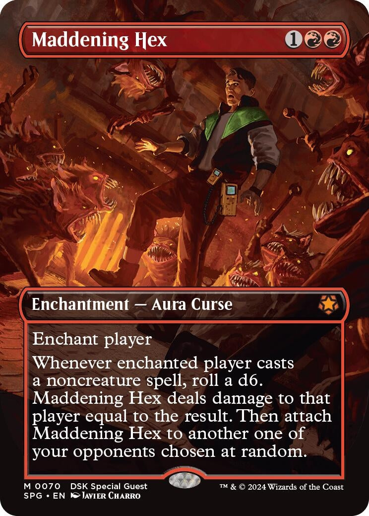 Image for Maddening Hex (Borderless) (70) - Magic: The Gathering