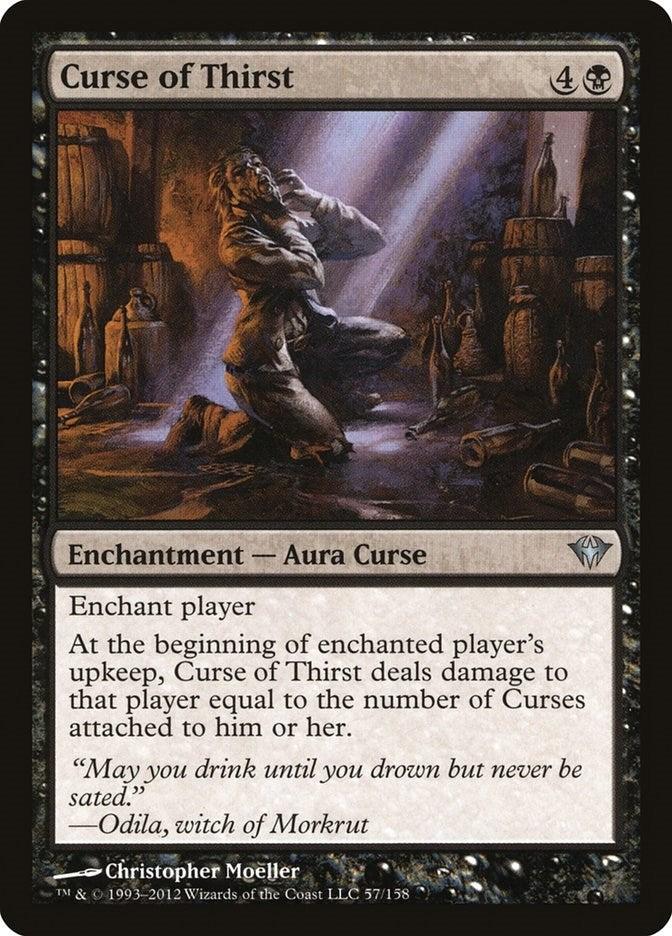 Image for Curse of Thirst (57) (DKA) - Magic: The Gathering