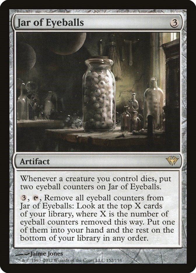 Image for Jar of Eyeballs (152) (DKA) - Magic: The Gathering