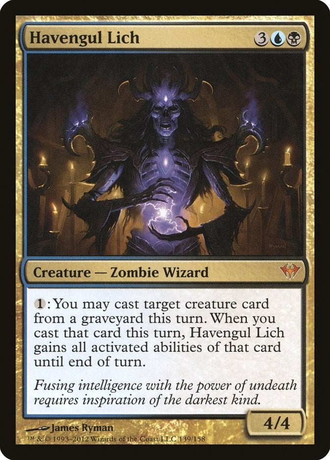 Image for Havengul Lich (139) (DKA) - Magic: The Gathering