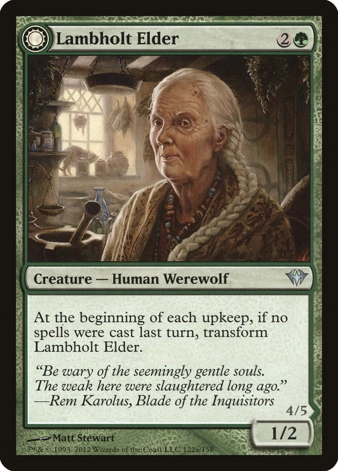 Image for Lambholt Elder (122) (DKA) - Magic: The Gathering