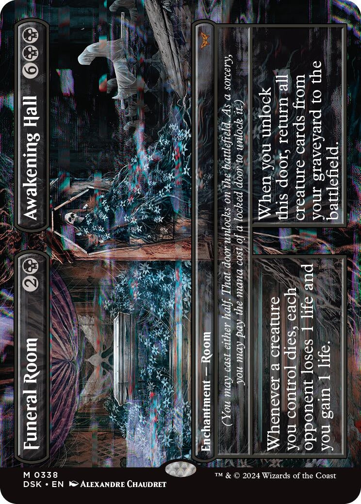 Image for Funeral Room // Awakening Hall (Borderless) (338) - Magic: The Gathering