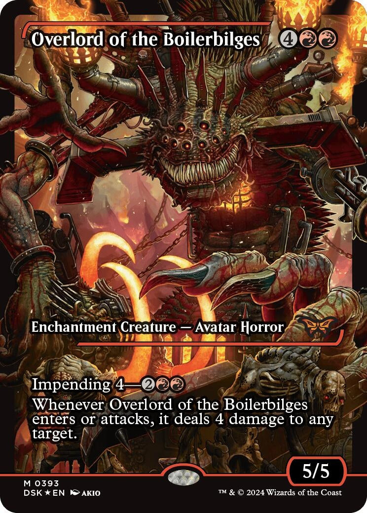 Image for Overlord of the Boilerbilges (Showcase) (393) - Magic: The Gathering