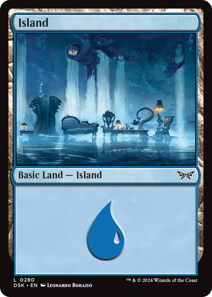 Image for Island (0280) (280) - Magic: The Gathering