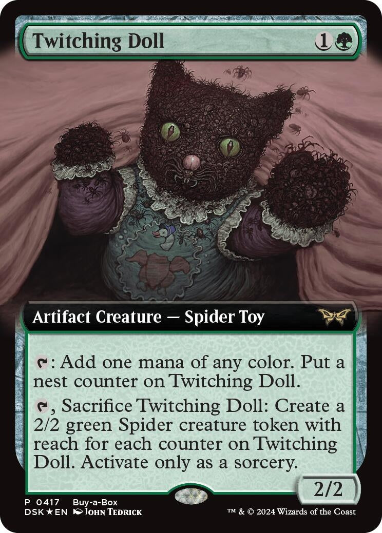 Image for Twitching Doll (Extended Art) (417) (BABP) - Magic: The Gathering