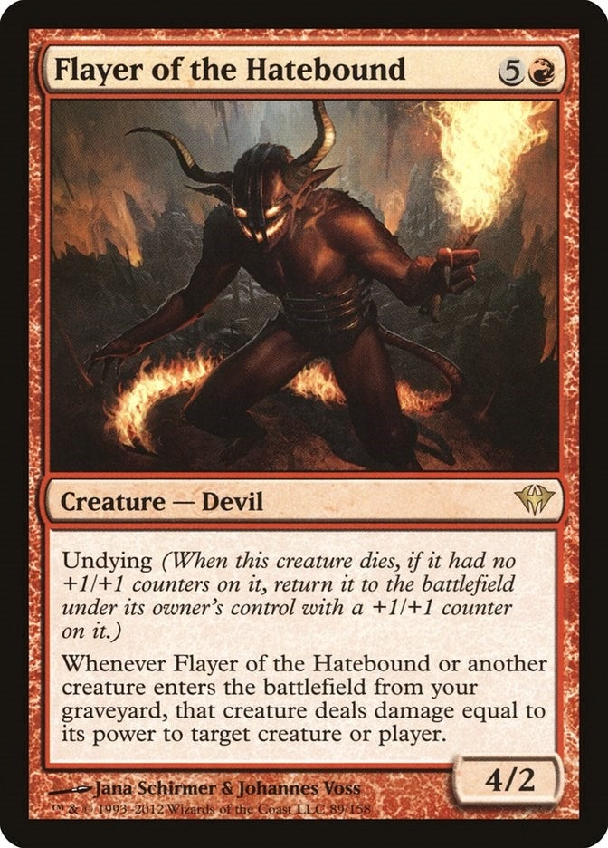 Image for Flayer of the Hatebound (89) (DKA) - Magic: The Gathering