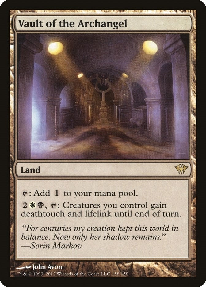 Image for Vault of the Archangel (158) - Magic: The Gathering