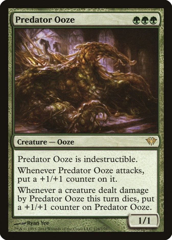 Image for Predator Ooze (124) (DKA) - Magic: The Gathering