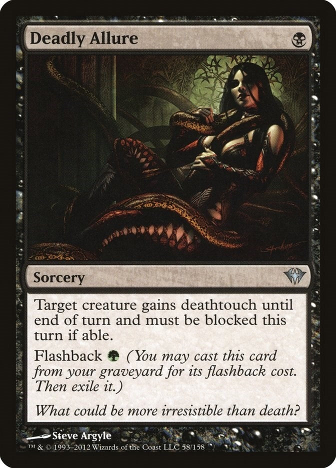 Image for Deadly Allure (58) (DKA) - Magic: The Gathering