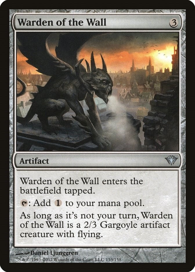 Image for Warden of the Wall (153) (DKA) - Magic: The Gathering