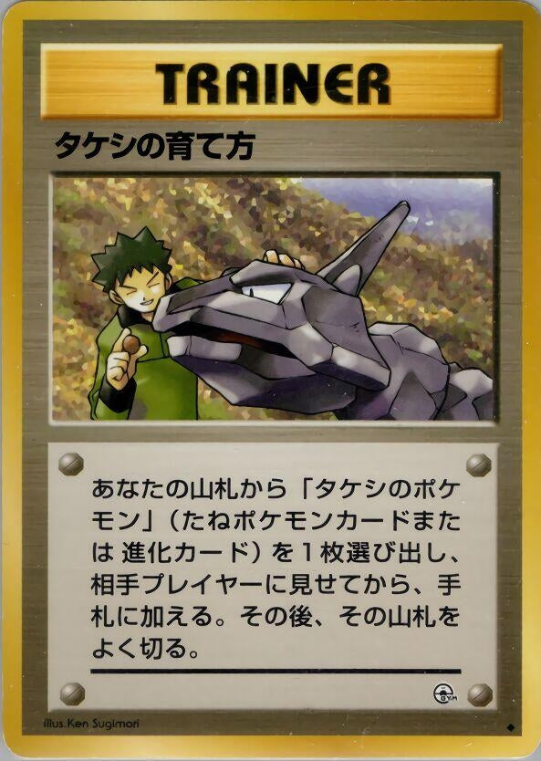 Image for Brock's Training Method - Pokemon Japan