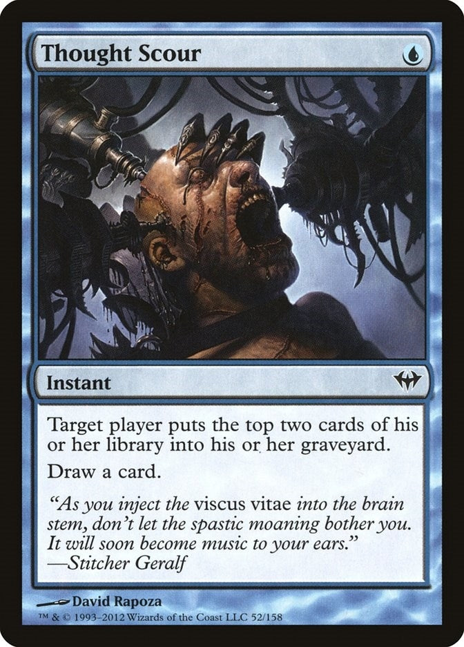Image for Thought Scour (52) (DKA) - Magic: The Gathering