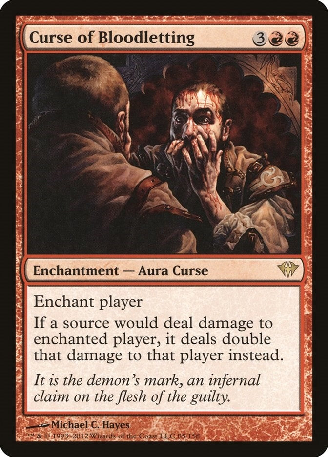 Image for Curse of Bloodletting (85) - Magic: The Gathering