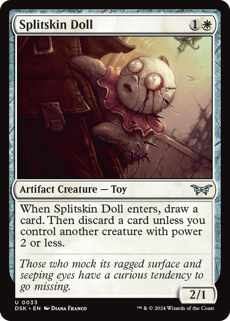 Image for Splitskin Doll (33) - Magic: The Gathering