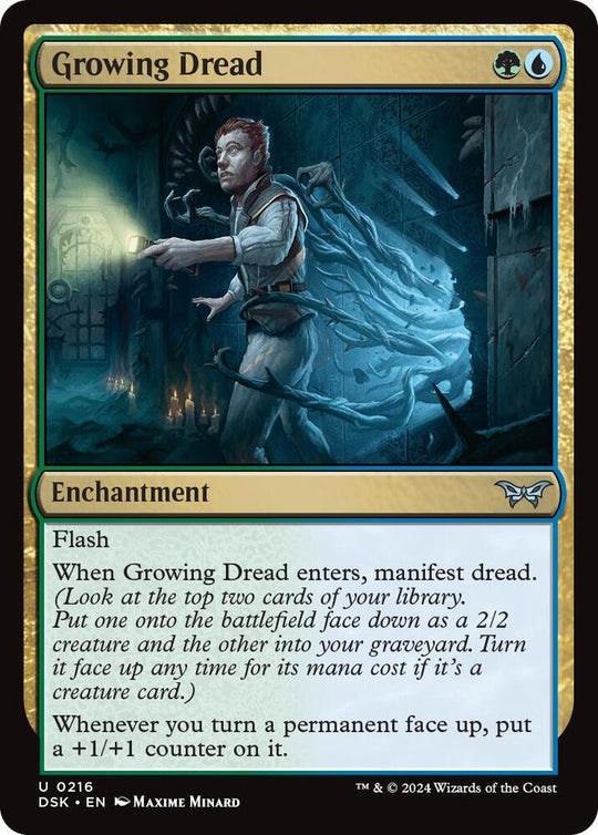 Image for Growing Dread (216) - Magic: The Gathering