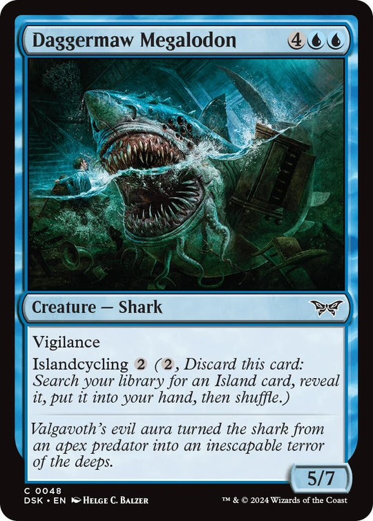 Image for Daggermaw Megalodon (48) - Magic: The Gathering
